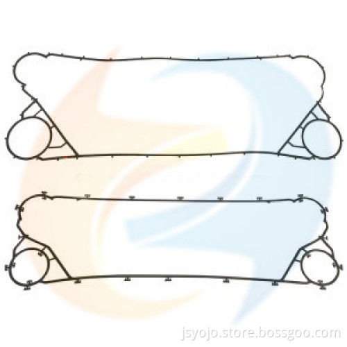 Plate Heat Exchanger Spare Parts NBR Gasket